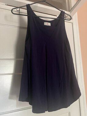 Flowy Purple-Blue Tank Top